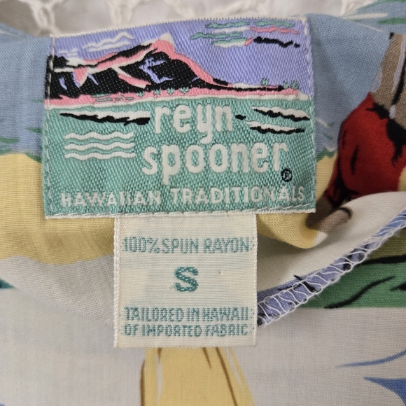 Reyn Spooner Vintage Hawaiian Maxi Sleeveless Resort Vacation Dress w/Pockets - Picture 8 of 9